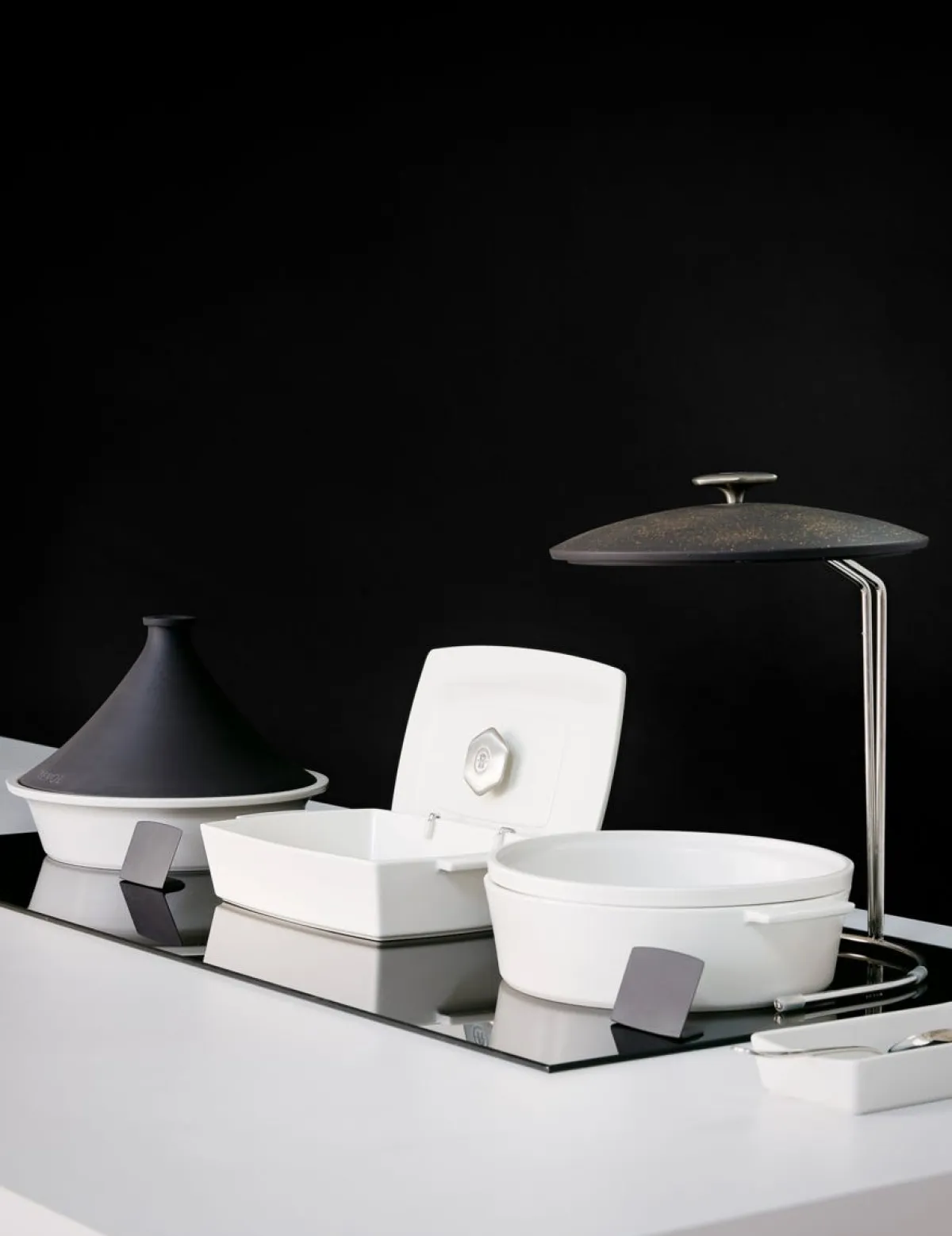 REVOL Plat à four céramique blanc 30,5x21,5x7 cm 2,6 L ution 2 Hot