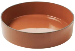 REVOL Plat à four céramique cannelle Ø 26 cm 5,3 cm 1,8 L  Caractère New