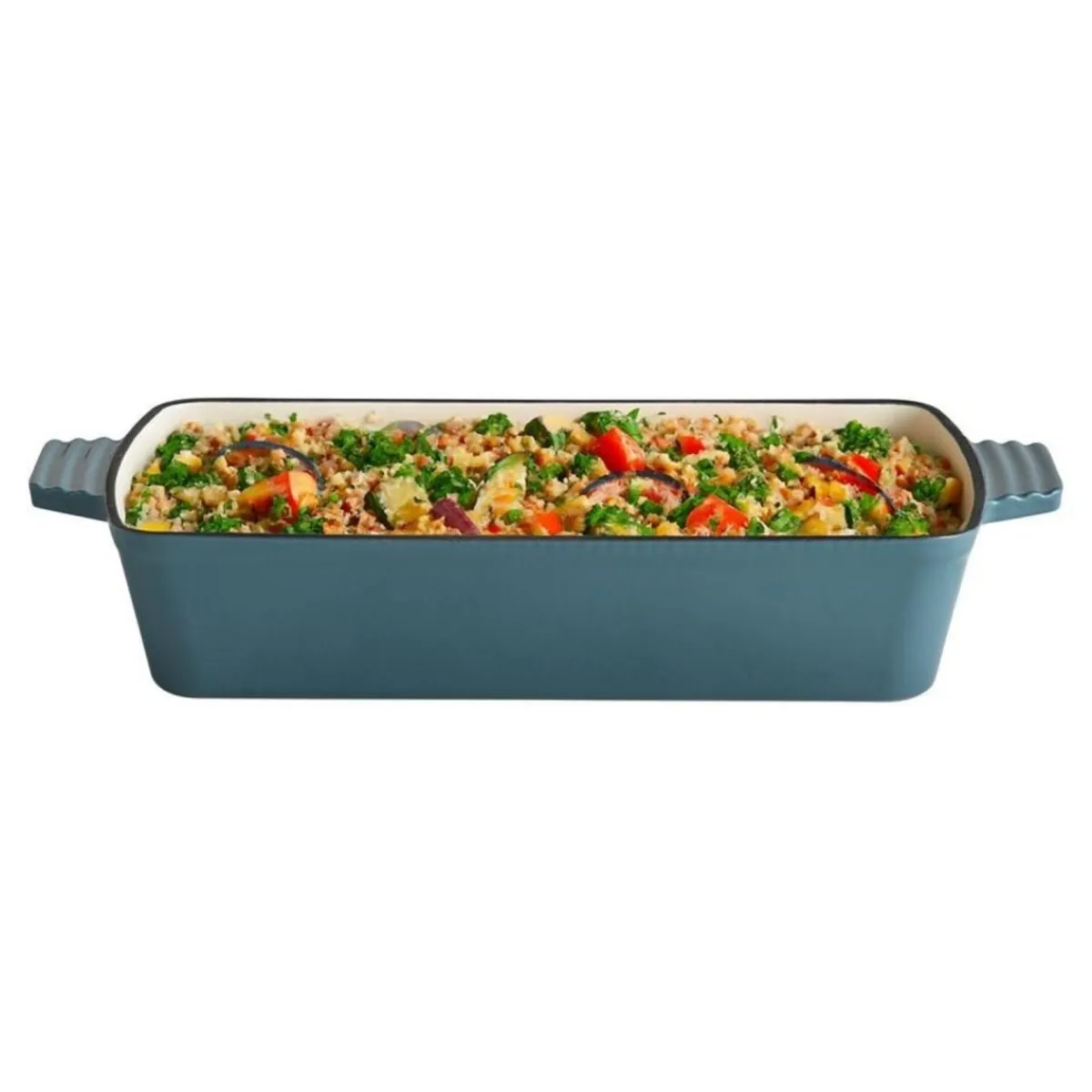 Plat à four fonte émaillée Sans revêtement Sans couvercle 33x24 cm 3,5 L 5 Stars - APS Hot