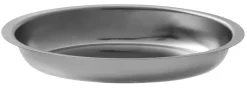 PRO.MUNDI Plat à four ovale inox 18/0 25x17 cm Clearance