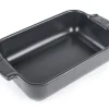 Plat à four rectangulaire ardoise porcelaine 40x27,2 cm Céramique - PEUGEOT SAVEURS Sale