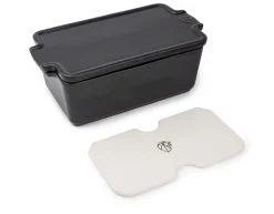 PEUGEOT SAVEURS Plat à four rectangulaire noir porcelaine Ø 23,8 cm 12,4 cm Appolia
