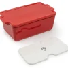 PEUGEOT SAVEURS Plat à four rectangulaire rouge porcelaine Ø 23,8 cm 12,4 cm Appolia Outlet