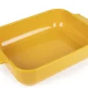 Plat à four rectangulaire Safran porcelaine 40x27,2 cm Céramique - PEUGEOT SAVEURS Best