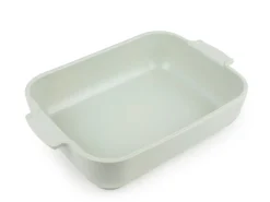 PEUGEOT SAVEURS Plat à four rectangulaire vert sauge porcelaine 32 cm Céramique Online