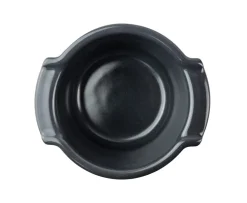 PEUGEOT SAVEURS Plat à four rond noir porcelaine Ø 11 cm Appolia Discount