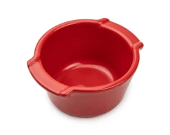 PEUGEOT SAVEURS Plat à four rond rouge porcelaine Ø 11 cm Appolia Best