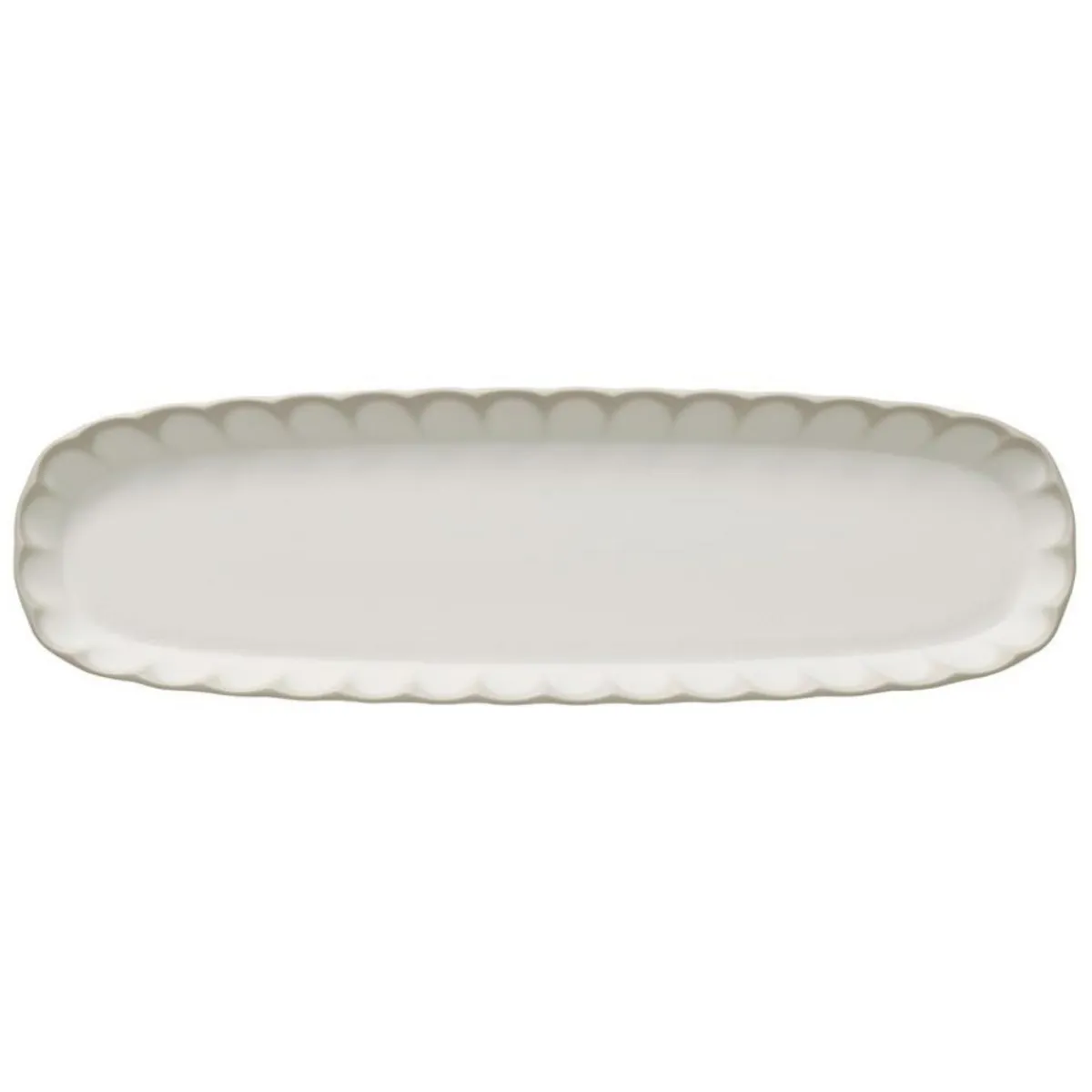 Plat GN2/4 mélamine blanc 53x16,2x3 cm Arumi - APS Discount