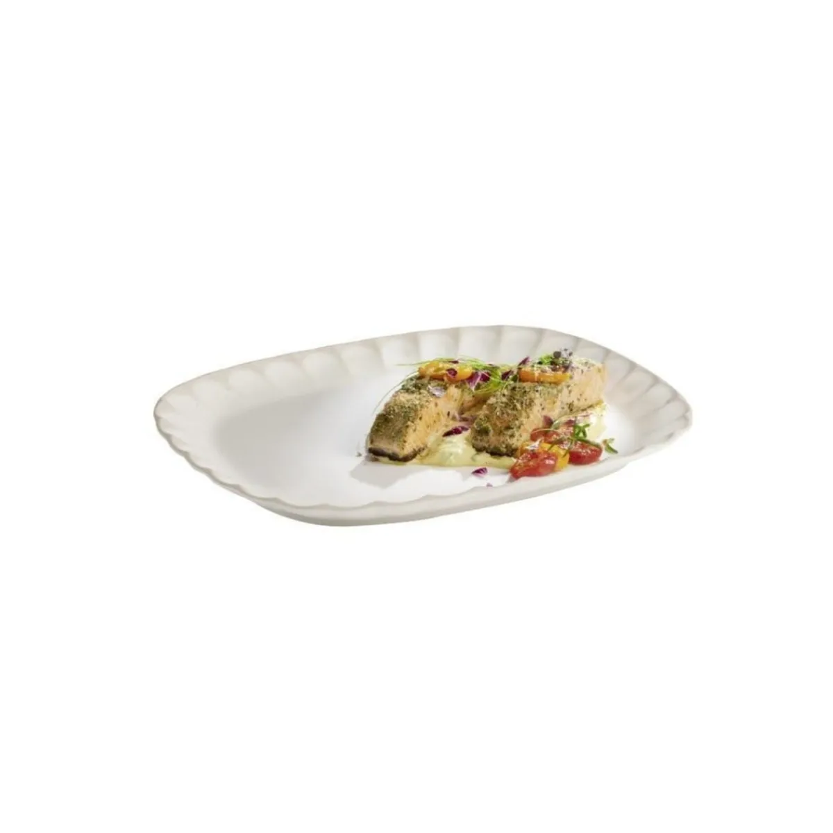 Plat GN1/2 mélamine blanc 32,5x26x2,5 cm Arumi - APS Sale
