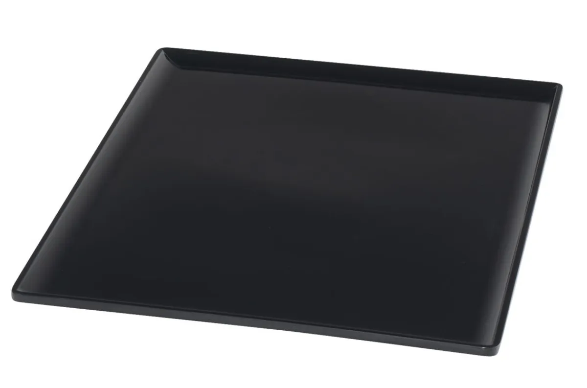 PLATEX Plat GN1/1 noir mélamine 53 cm Vestah Sale