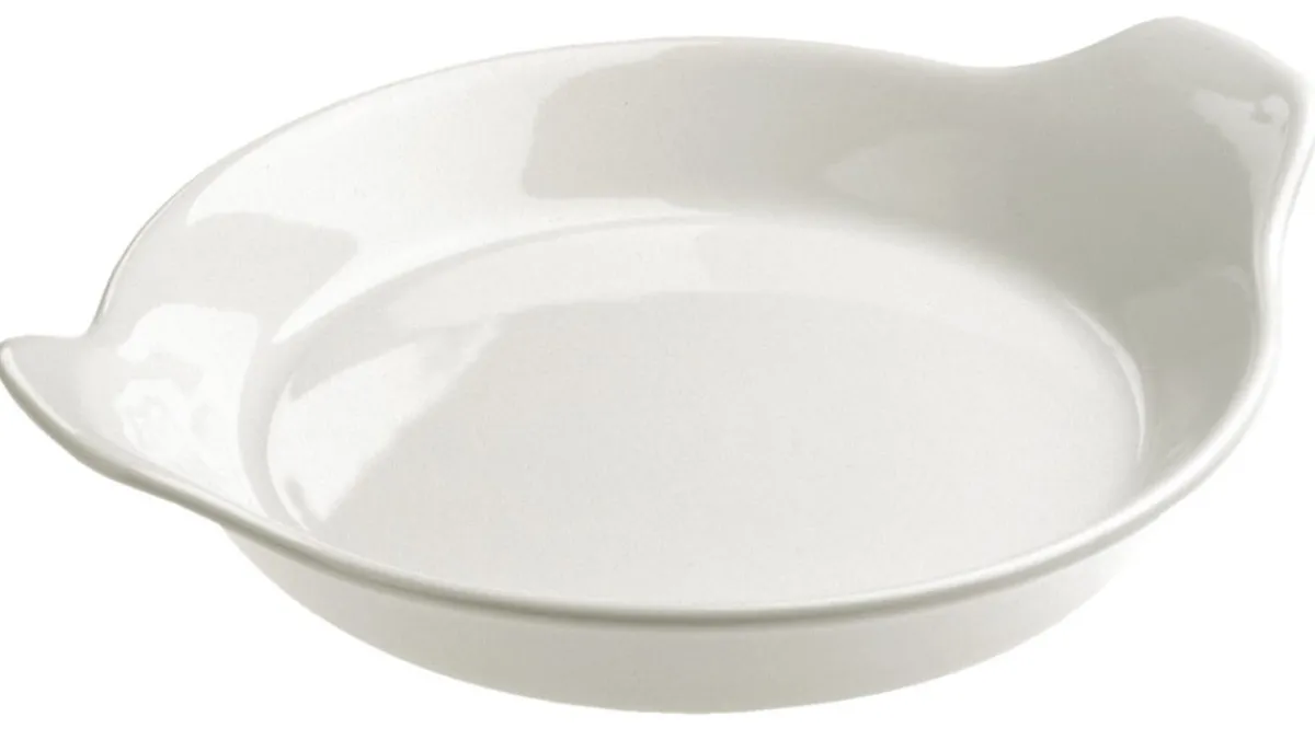REVOL Plat GN2/4 porcelaine culinaire blanc 35,2x32,5x6,5 cm 400 cl Gastro Hotel New