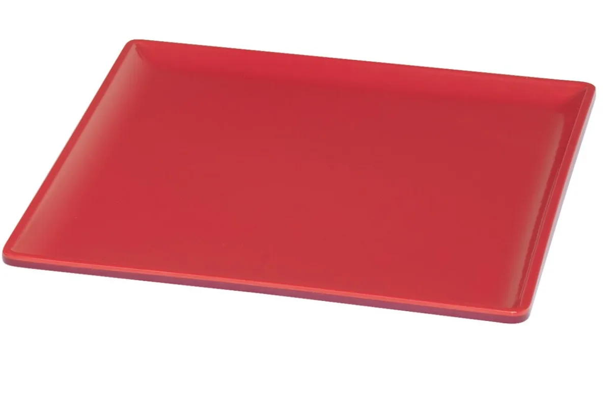 PLATEX Plat GN1/2 rouge mélamine 32,5 cm Vestah Outlet