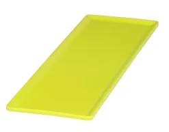Plat GN2/4 vert mélamine 53 cm Vestah - PLATEX Discount