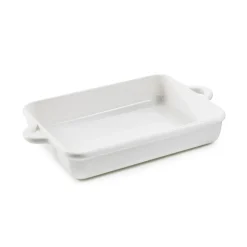 REVOL Plat à gratin rectangulaire Blanc albâtre porcelaine culinaire 34x25 cm Bombance Clearance