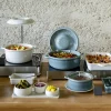 Plat à gratin rectangulaire Blanc albâtre porcelaine culinaire 18,5x12,5 cm Bombance - REVOL Discount