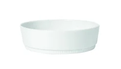 PILLIVUYT Plat à gratin rond blanc porcelaine culinaire Ø 23 cm Toulouse Discount