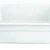 Plat à lasagnes carré blanc porcelaine culinaire 24x24 cm - PILLIVUYT Clearance
