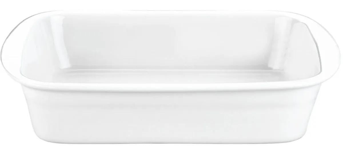 PILLIVUYT Plat à lasagnes rectangulaire blanc porcelaine culinaire 34x25 cm Discount