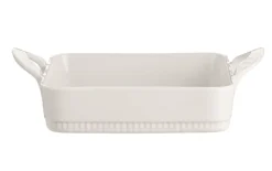Plat à lasagnes rectangulaire blanc porcelaine culinaire 29x24 cm Toulouse - PILLIVUYT