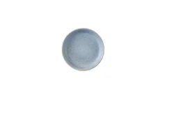 DUDSON Plat à mezze rond bleu grès émaillé Ø 15,9 cm Evo Azure Sale
