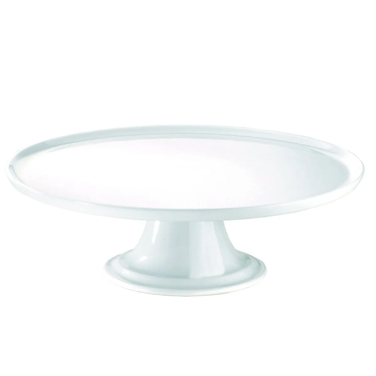 PILLIVUYT Plat à mignardises rond blanc porcelaine culinaire Ø 33 cm Patisserie Outlet
