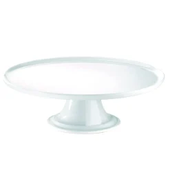 PILLIVUYT Plat à mignardises rond blanc porcelaine culinaire Ø 36 cm Patisserie Hot