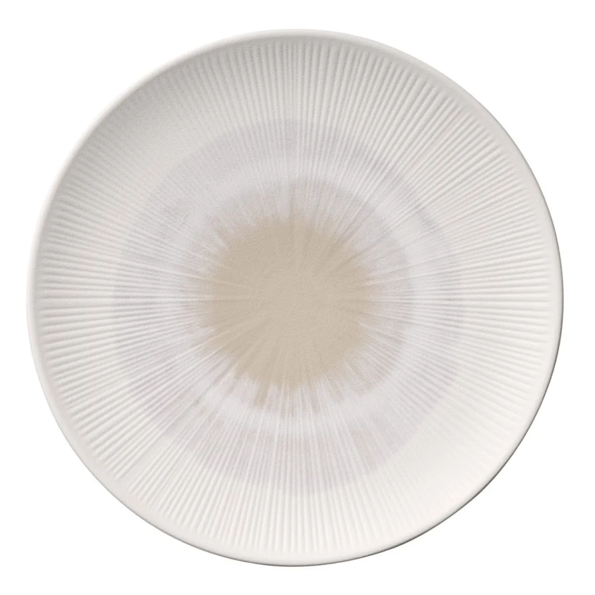 Plat mélamine beige Ø 42 cm 3,5 cm Blush - APS Sale