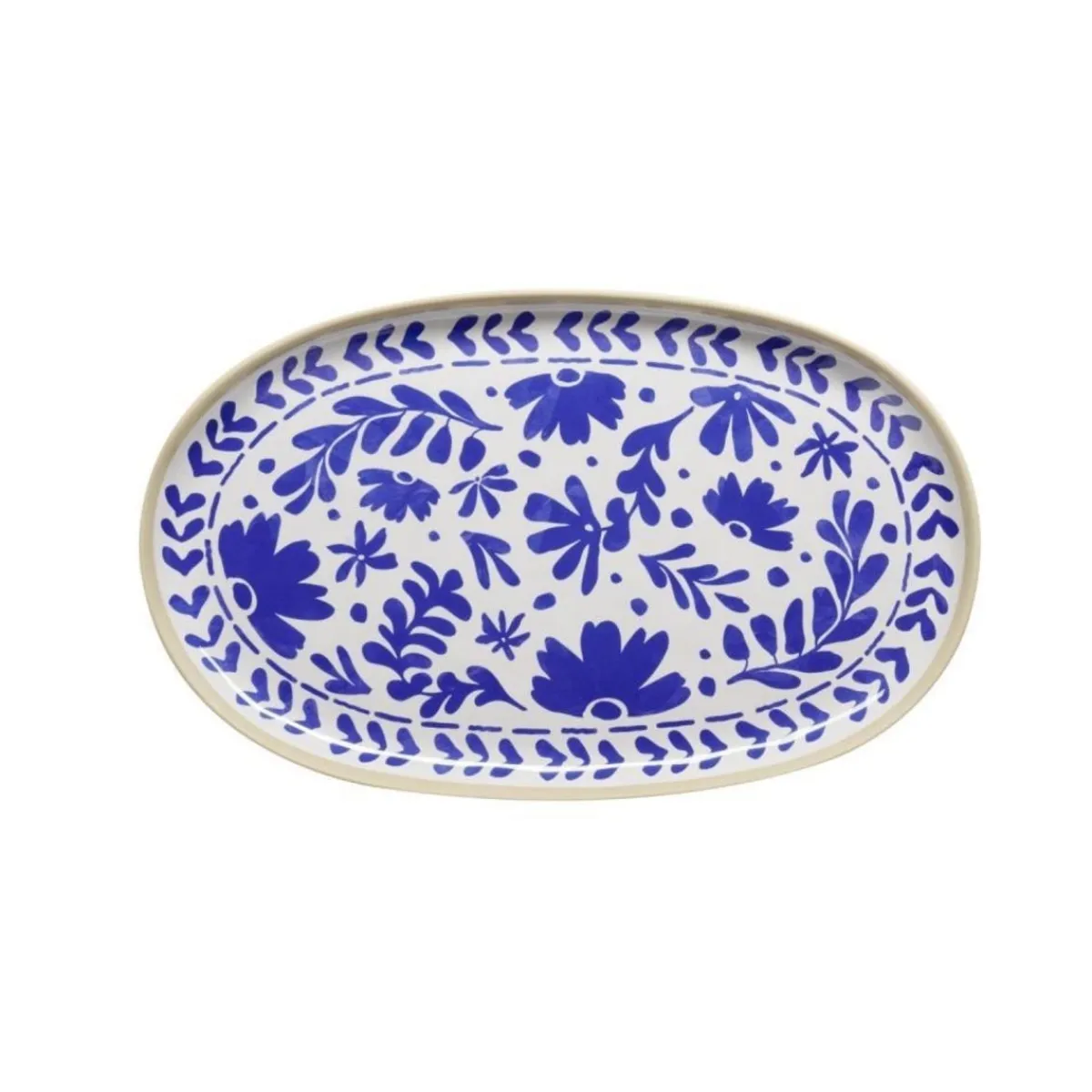 APS Plat mélamine blanc 40,5x24,5x2 cm Floryn