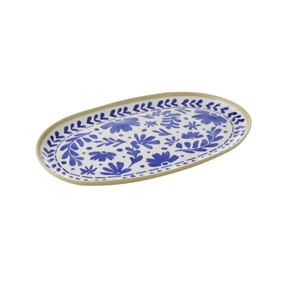 APS Plat mélamine blanc 40,5x24,5x2 cm Floryn