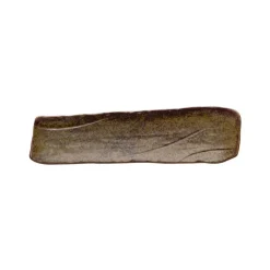 Plat mélamine brun 35x10x3 cm Umi - APS Clearance