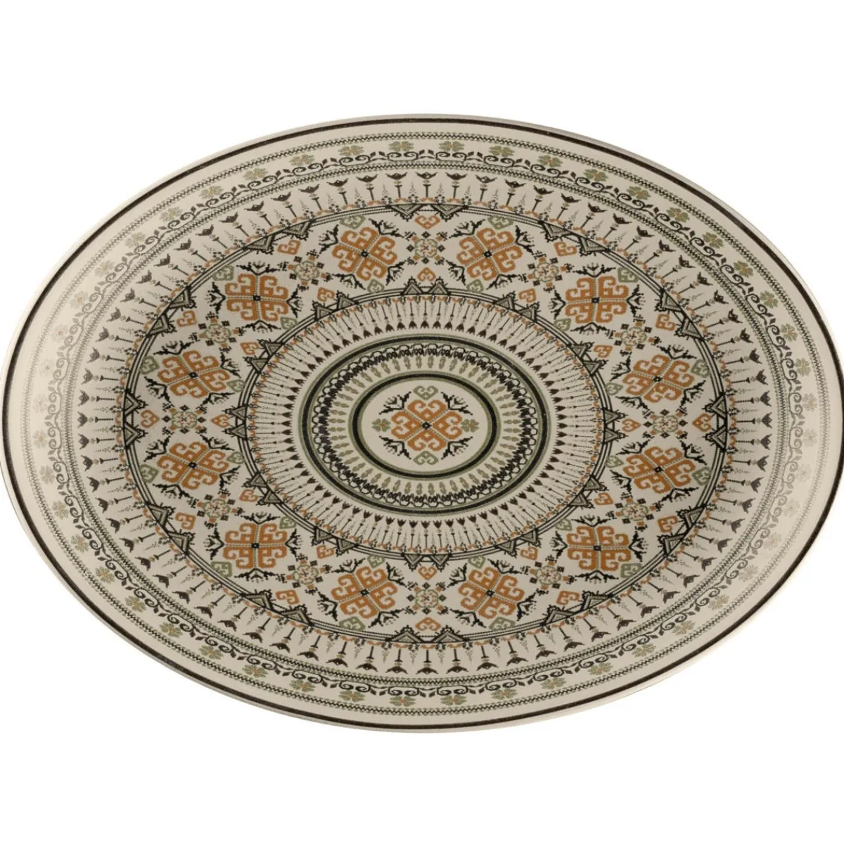 RAK Plat ovale Argila Décor Genoa porcelaine 21 cm Earth Outlet