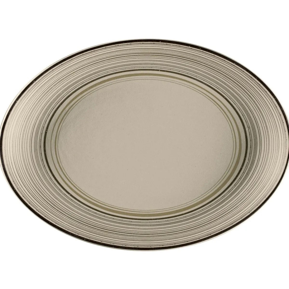 RAK Plat ovale Argila Décor Larissa porcelaine 21 cm Earth Sale