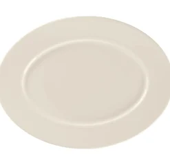 RAK Plat ovale blanc porcelaine bone china 33,6 cm Fedra Outlet
