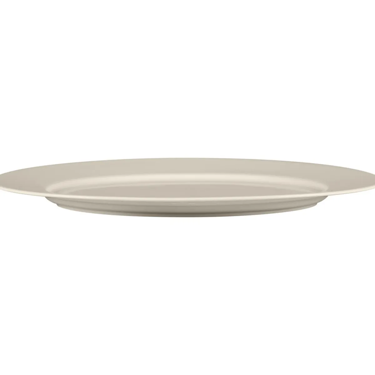 Plat ovale blanc porcelaine bone china 25,5 cm Fedra - RAK