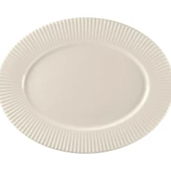 RAK Plat ovale blanc porcelaine bone china 35,8 cm Spectra Clearance