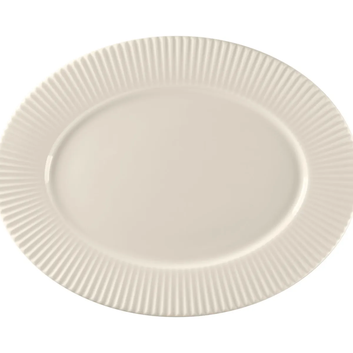RAK Plat ovale blanc porcelaine bone china 35,8 cm Spectra Clearance