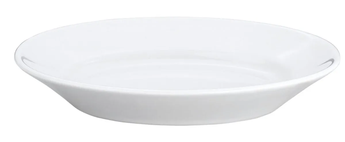 PILLIVUYT Plat ovale blanc porcelaine culinaire 25,1 cm Outlet