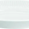 PILLIVUYT Plat ovale blanc porcelaine culinaire 17,5 cm Plisse