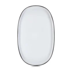 REVOL Plat ovale blanc porcelaine culinaire 46,5 cm  Caractère New