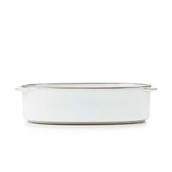 REVOL Plat ovale blanc porcelaine culinaire 16 cm  Caractère Online