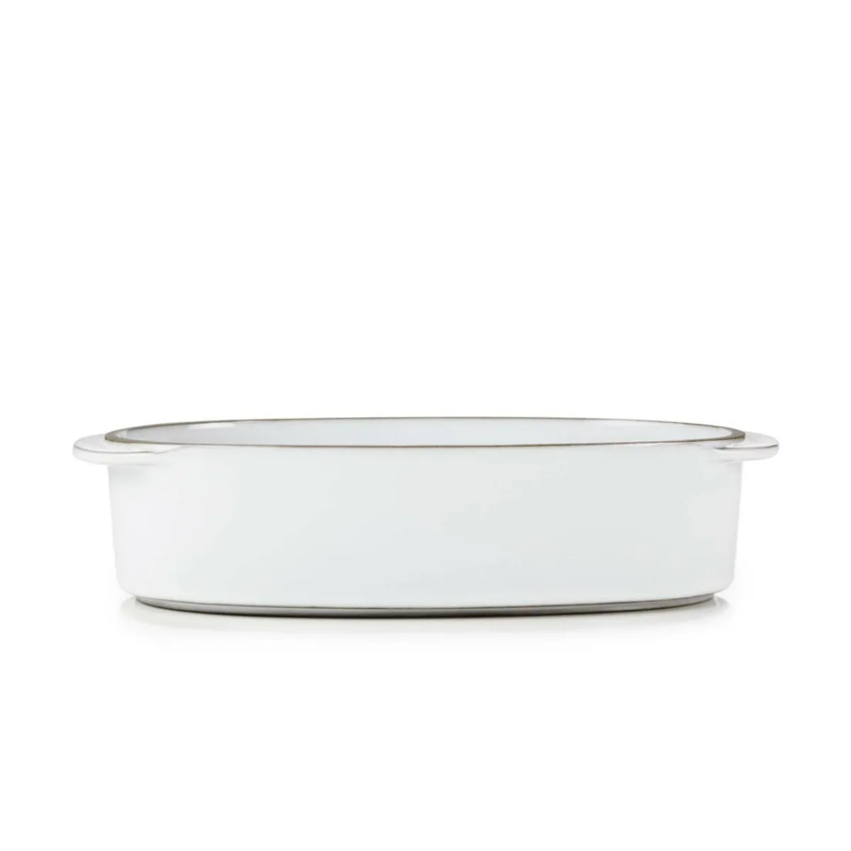 Plat ovale blanc porcelaine culinaire 19 cm Caractère - REVOL Online