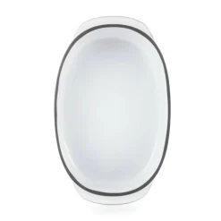 Plat ovale blanc porcelaine culinaire 19 cm  Caractère - REVOL Online