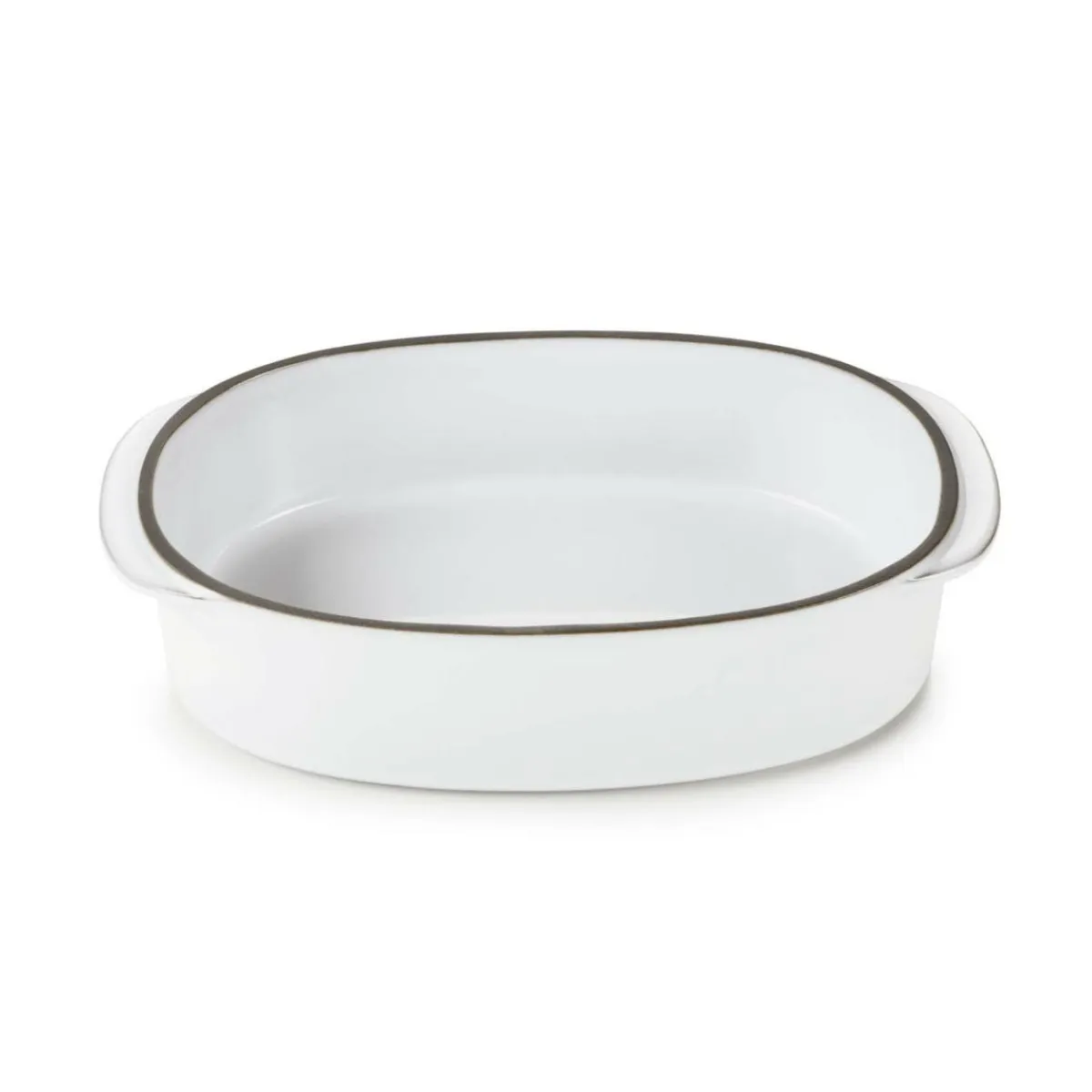 Plat ovale blanc porcelaine culinaire 19 cm Caractère - REVOL Online