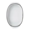 Plat ovale blanc porcelaine culinaire 26 cm  Caractère - REVOL