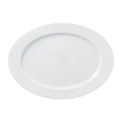 Plat ovale blanc porcelaine vitrifiée 33,8 cm Access - RAK Sale
