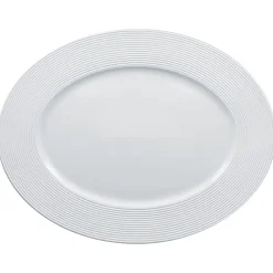 RAK Plat ovale blanc porcelaine vitrifiée 36 cm Evolution New