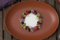 RAK Plat ovale Blanc sable porcelaine vitrifiée 36 cm Neo Fusion Online