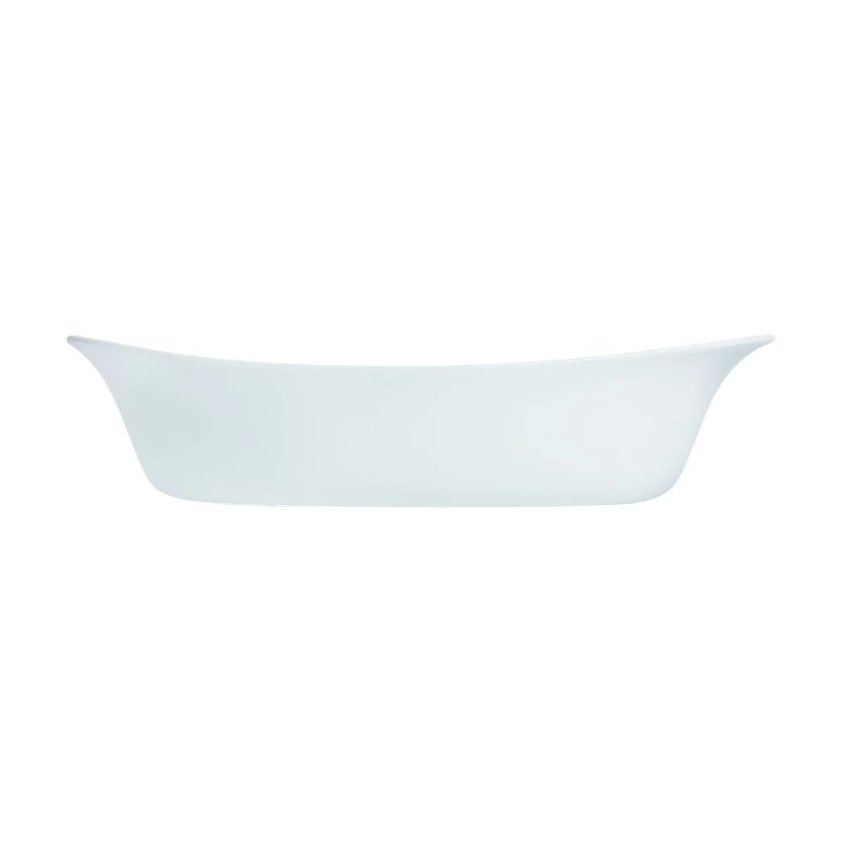 Plat ovale blanc verre opal 25 cm Smart Cuisine - LUMINARC Hot