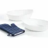 LUMINARC Plat ovale blanc verre opal 32,5 cm Smart Cuisine Clearance