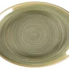 RAK Plat ovale Emerald porcelaine vitrifiée 21 cm stone Spot Hot